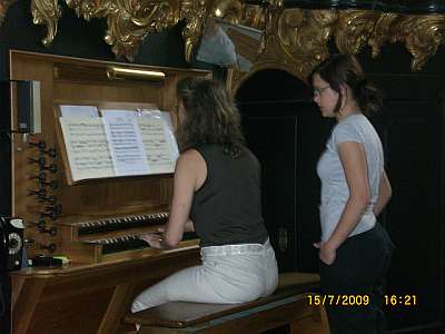 Orgelkurs Altenburg 2009